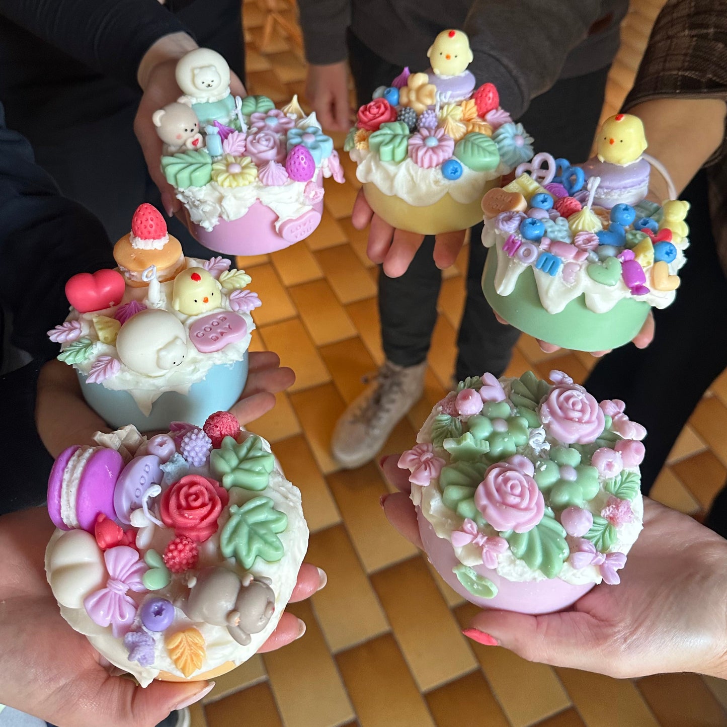Workshop cake me up Gipsy Garden